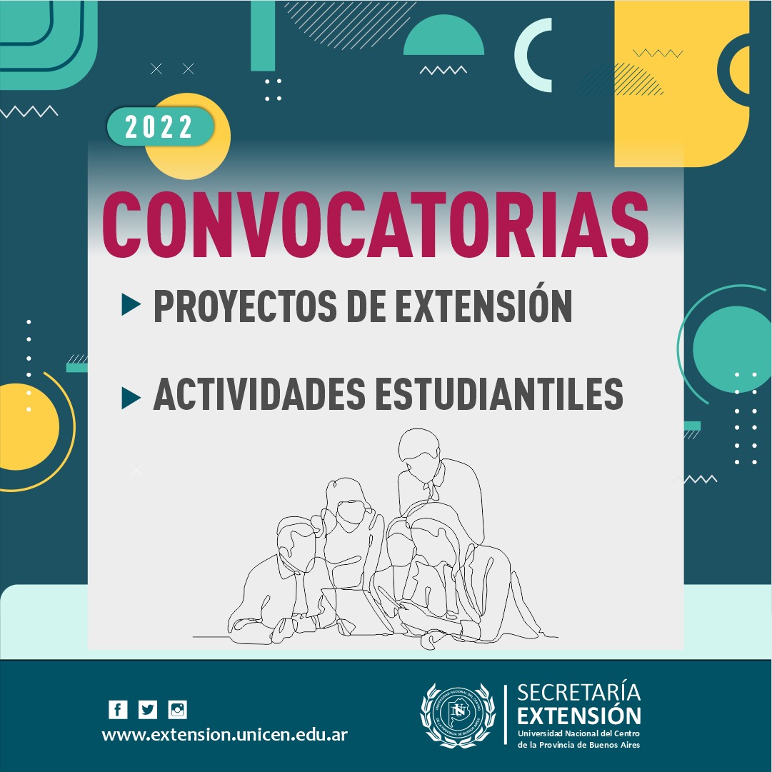 UNICEN lanza dos convocatorias: proyectos y actividades de extensión ...